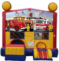 Firetruck Playland with Slide